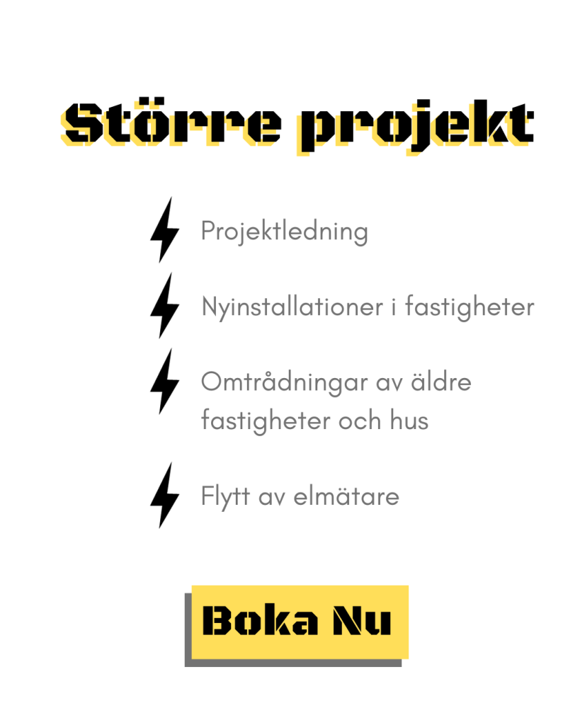 Större projekt - tor the thunder ab