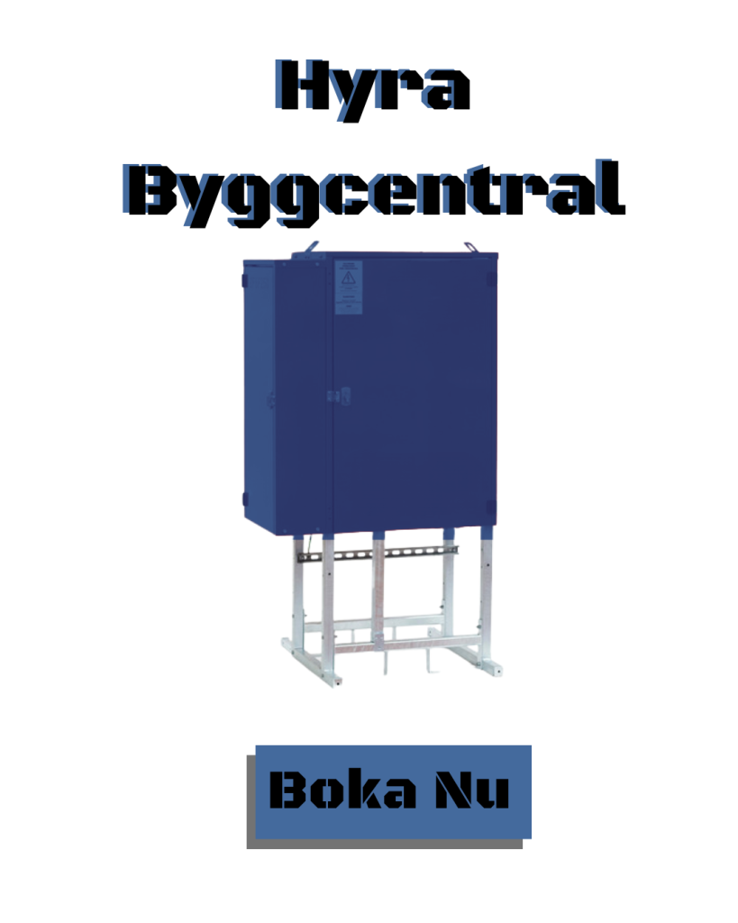Byggcentral Elcentral Hyra i norrbotten - Gällivare, Pajala, Tornedalen Tor The Thunder AB
